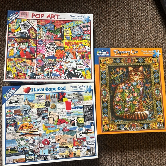 White Mountain Other - White Mountain puzzle lot